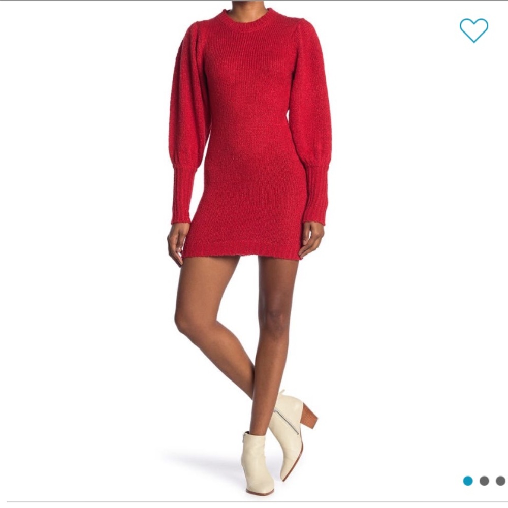 One One Six Dolman Sleeve Sweater Dress